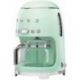 SMEG Cafetière filtre 10 tasses programmable Vert d'Eau Années 50 - DCF02PGEU