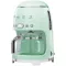 SMEG Cafetière filtre 10 tasses programmable Vert d'Eau Années 50 - DCF02PGEU SMEG Cafetière filtre 10 tasses programmable Vert d'Eau Années 50 - DCF02PGEU