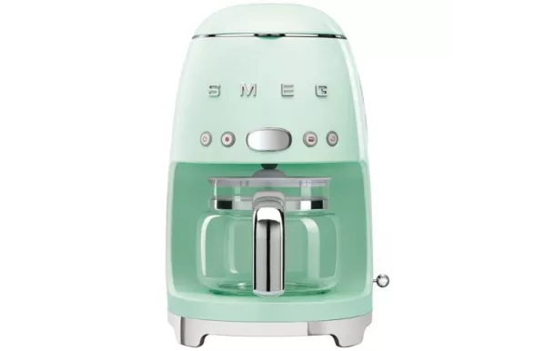 SMEG Cafetière filtre 10 tasses programmable Vert d'Eau Années 50 - DCF02PGEU