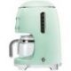 SMEG Cafetière filtre 10 tasses programmable Vert d'Eau Années 50 - DCF02PGEU