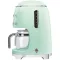 SMEG Cafetière filtre 10 tasses programmable Vert d'Eau Années 50 - DCF02PGEU
