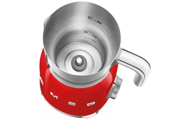 SMEG Chocolatière et Émulsionneur à lait Rouge Années 50 - MFF01RDEU