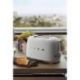 SMEG Toaster 2 tranches Blanc Mat Années 50 - TSF01WHMEU
