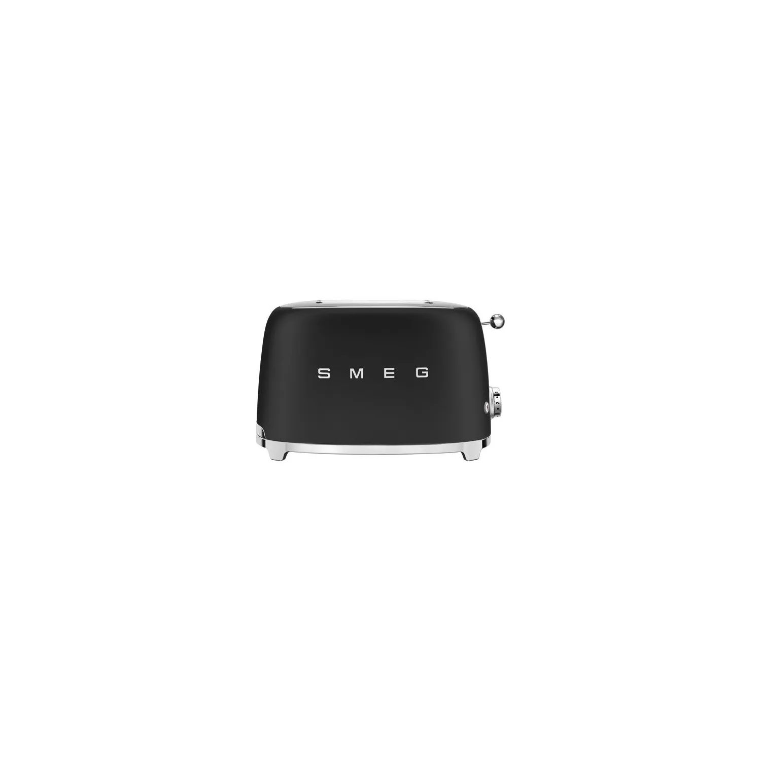 SMEG Toaster 2 tranches Noir Mat Années 50 - TSF01BLMEU