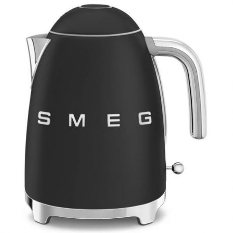 SMEG Bouilloire 1.7 L Noire Années 50 - KLF03BLMEU