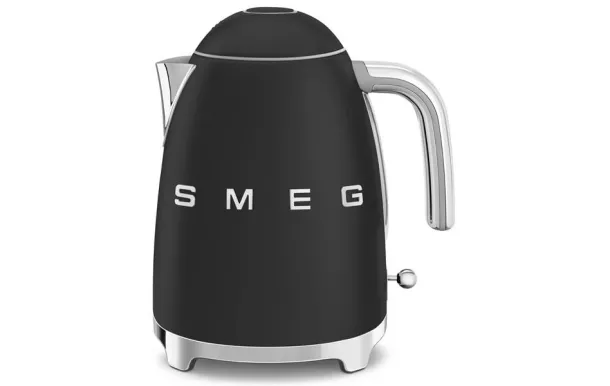 SMEG Bouilloire 1.7 L Noire Années 50 - KLF03BLMEU