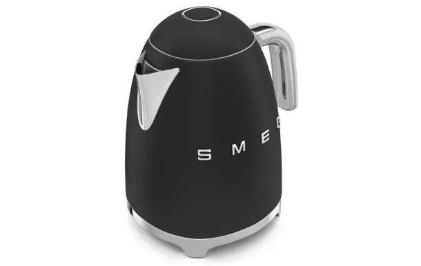 SMEG Bouilloire 1.7 L Noire Années 50 - KLF03BLMEU