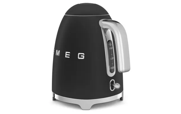SMEG Bouilloire 1.7 L Noire Années 50 - KLF03BLMEU