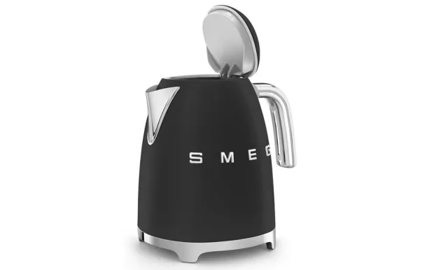 SMEG Bouilloire 1.7 L Noire Années 50 - KLF03BLMEU