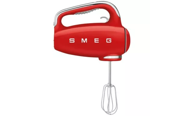 SMEG Batteur à main Rouge Années 50 - HMF01RDEU
