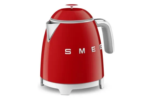 SMEG Bouilloire 0.8 L Rouge Années 50 - KLF05RDEU