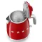 SMEG Bouilloire 0.8 L Rouge Années 50 - KLF05RDEU