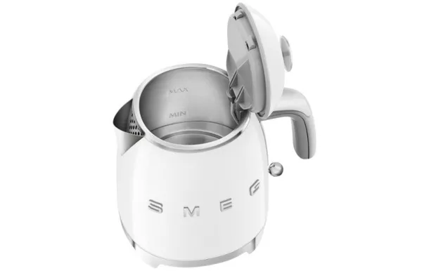SMEG Bouilloire 0.8 L Blanche Années 50 - KLF05WHEU