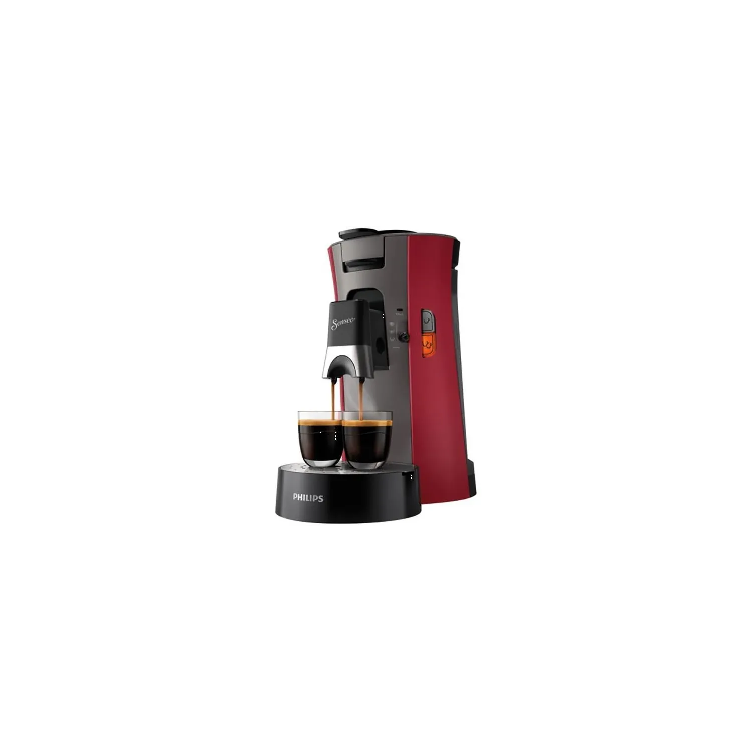 PHILIPS Cafetière Sauge Rouge Senseo Select - CSA240.91 PHILIPS Cafetière Sauge Rouge Senseo Select - CSA240.91