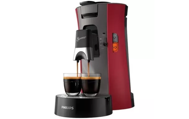 PHILIPS Cafetière Sauge Rouge Senseo Select - CSA240.91