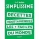 HACHETTE PRATIQUE Livre "Recettes végétariennes" - Simplissime