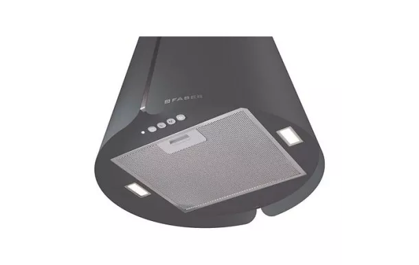 FABER hotte ilot design BEAT 430 BK matt noir 600 m3/h - 5816458