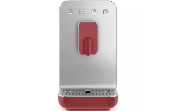 SMEG ROBOT CAFE 1350W 1,4L CAFE 150 G ALU/ROUGE - BCC01RDMEU