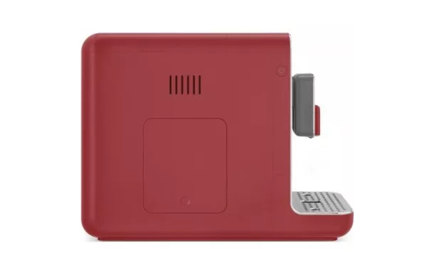 SMEG ROBOT CAFE 1350W 1,4L CAFE 150 G ALU/ROUGE - BCC01RDMEU