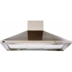 BEKO hotte pyramidale 90 cm inox 400 m3/h - CWB9441XNH