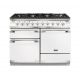 Cuisinière FALCON ELISE 110 Blanche/Nickel brossé -  ELS110DFWH/-EU