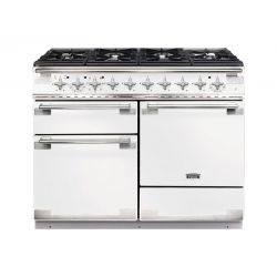 Cuisinière FALCON ELISE 110 Blanche/Nickel brossé -  ELS110DFWH/-EU