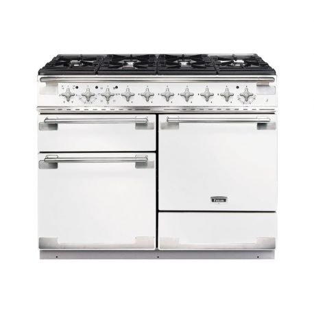 Cuisinière FALCON ELISE 110 Blanche/Nickel brossé -  ELS110DFWH/-EU