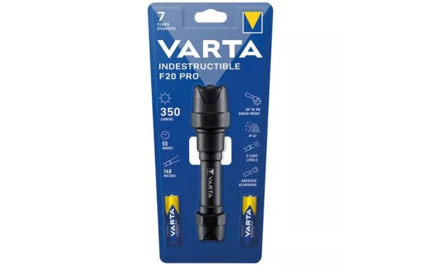 VARTA TORCHE INDESTRUCTIBLE XTREME F20 2AA 18711101421