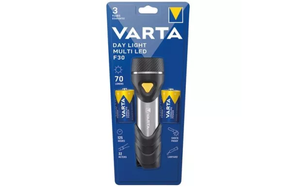 VARTA TORCHE DAY LIGHT 14 LEDS 2XLR20 17612 101 421