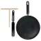 CMP COFFRET CREPIERE INDUCTION NOIRE 28CM + USTENS KC2448 CMP COFFRET CREPIERE INDUCTION NOIRE 28CM + USTENS KC2448