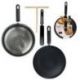 CMP COFFRET CREPIERE INDUCTION NOIRE 28CM + USTENS KC2448