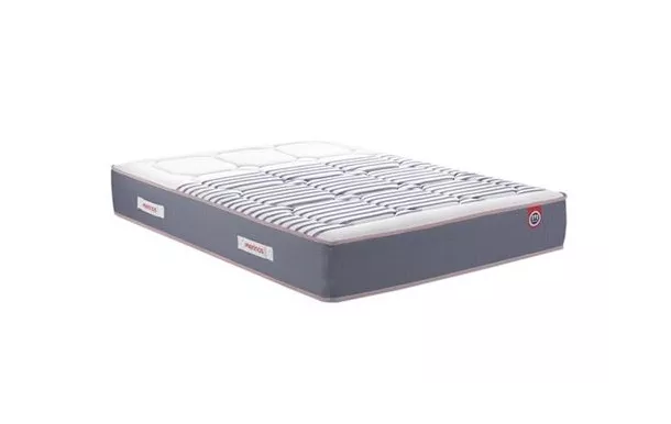MERINOS - Matelas ressort + mémoire de forme Marinière 140X190