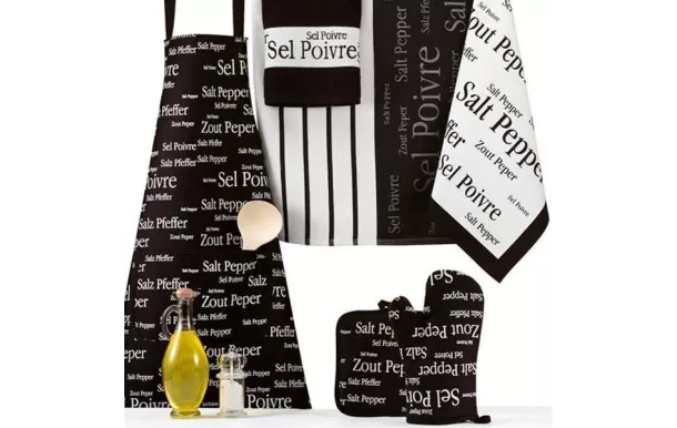 WINKLER SEL & POIVRE NOIR TABLIER 80X85 CM 2246076000