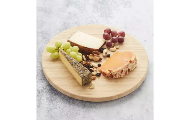 POINT VIRGULE PLATEAU PIVOTANT BAMBOO Ø35CM FSC PV-BAM-3116