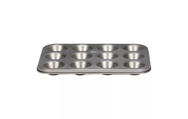 PATISSE SILVER TOP PLAQUE DE 12 MUFFINS 03634