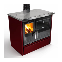 LACUNZA Cuisinière bois 9 kw ETNA 7T BORDEAUX 301411111022