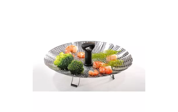 GEFU PANIER VAPEUR RETRACTABLE VITALA INOX 15460