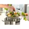 GEFU PANIER VAPEUR RETRACTABLE VITALA INOX 15460
