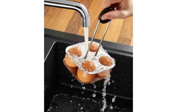 GEFU POCHEUSE 4PL CARRE INOX 33680