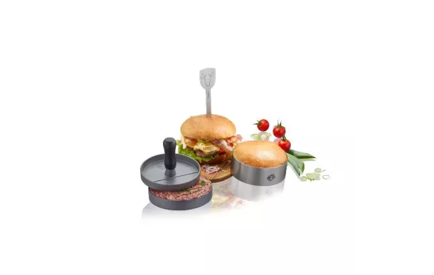 GEFU KIT A BURGER P/BBQ 3P*N 89494