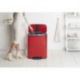 BRABANTIA Poubelle PEDALE BO 2X30L Passion Red 211522