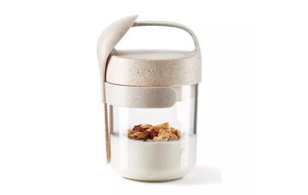 LEKUE JAR TO GO 400ML ORGANIC 0301014V19U150