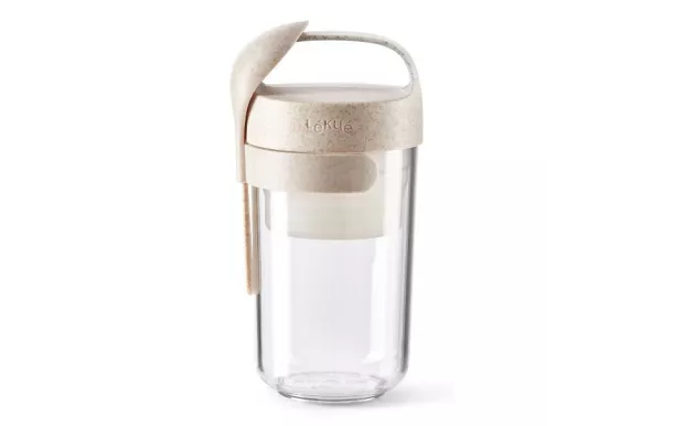 LEKUE JAR TO GO 600ML ORGANIC 0301020V19U150