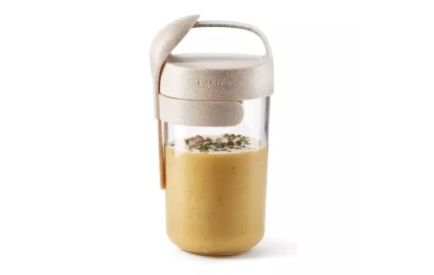 LEKUE JAR TO GO 600ML ORGANIC 0301020V19U150