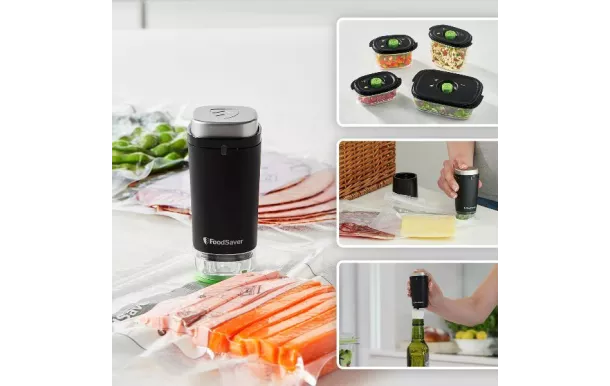 FOODSAVER Appareil de mise sous vide sans fil - VS1199X-01 avis moins cher
