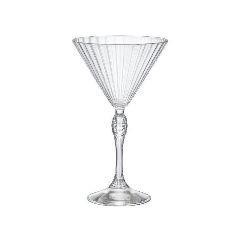 bormioli lot 6 verres à martini 25 cl - america's 20