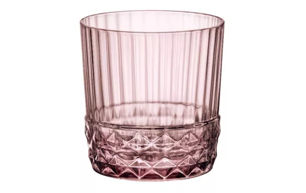 BORMIOLI AMERICA'20S LILAC ROSE DOF GOBELET FB SET 122153-BBC