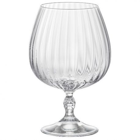 BORMIOLI Lot 6 verres à Cognac 65 cl - America's 20