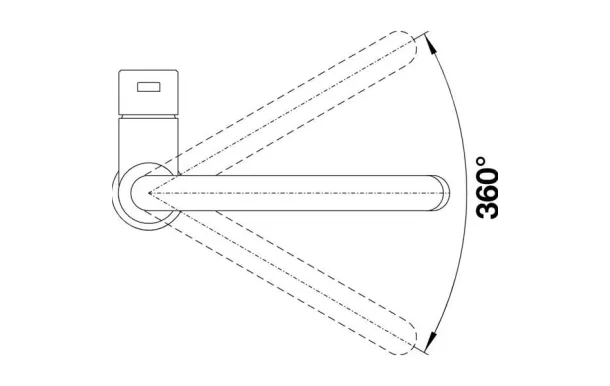 BLANCO Mitigeur sans douchette - 523120