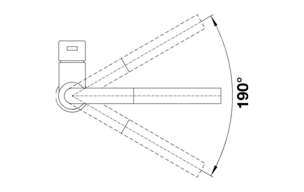 BLANCO Mitigeur avec douchette - 523123